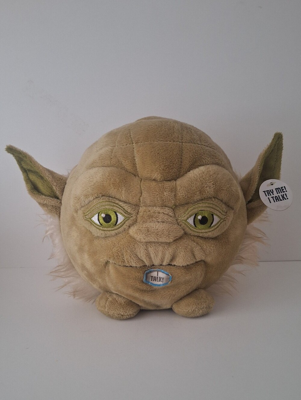 Star Wars talking Yoda plush ball